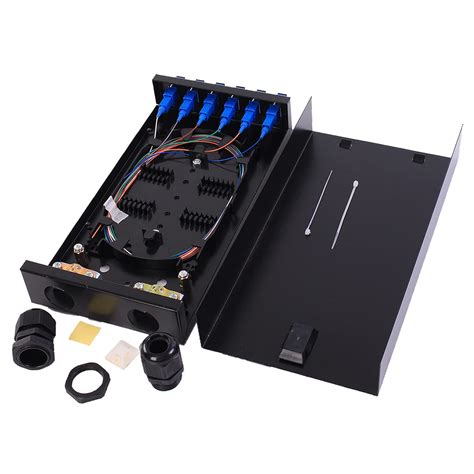 VFLTOOL SC SM 6Port Box +Cables Wall Mount Fiber 